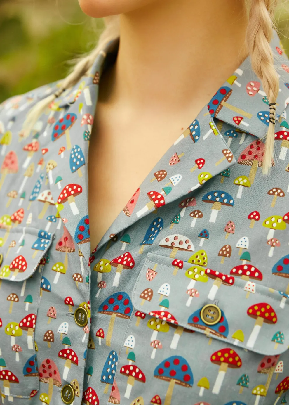 Mushroom About Town Jumpsuit