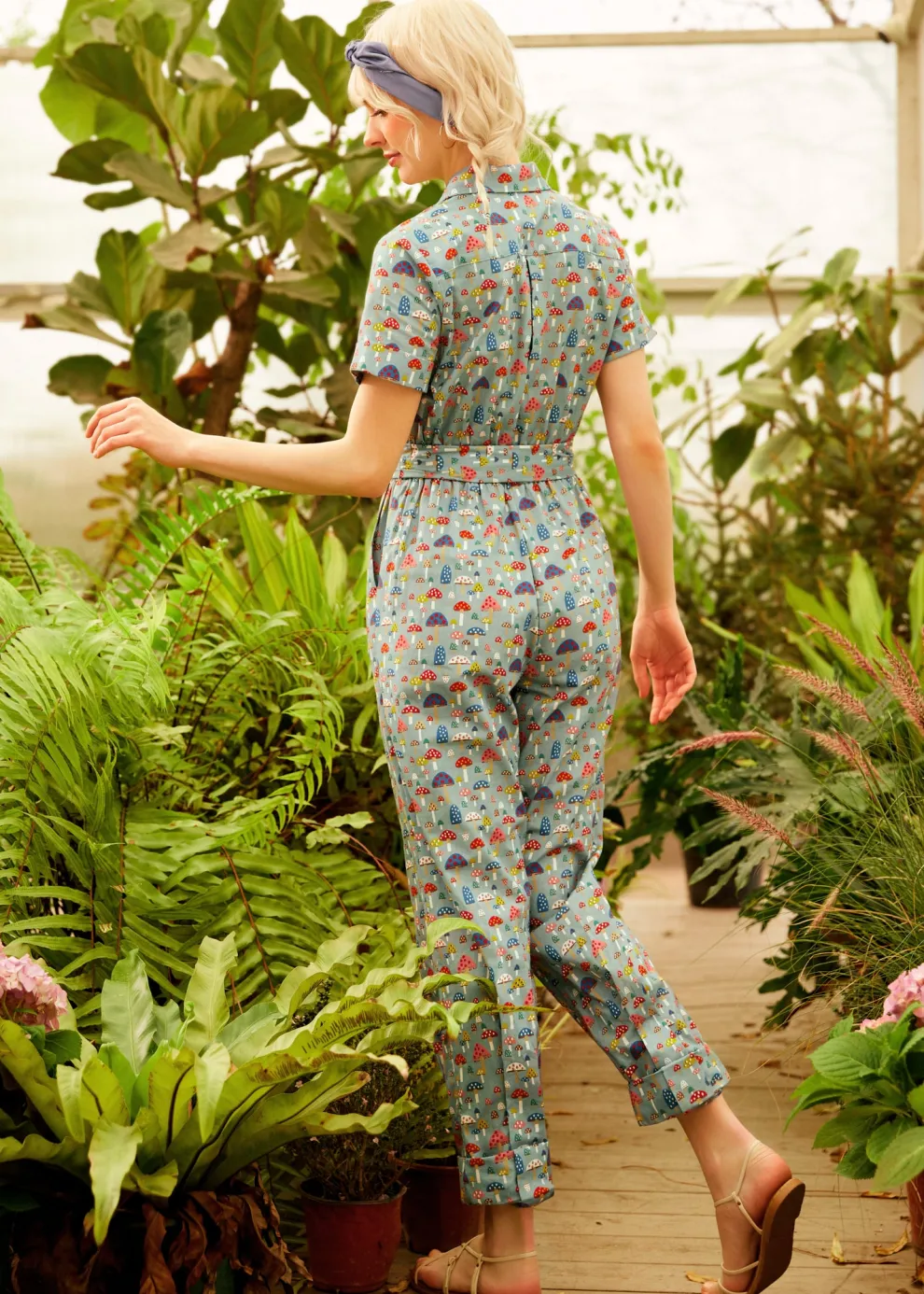 Mushroom About Town Jumpsuit