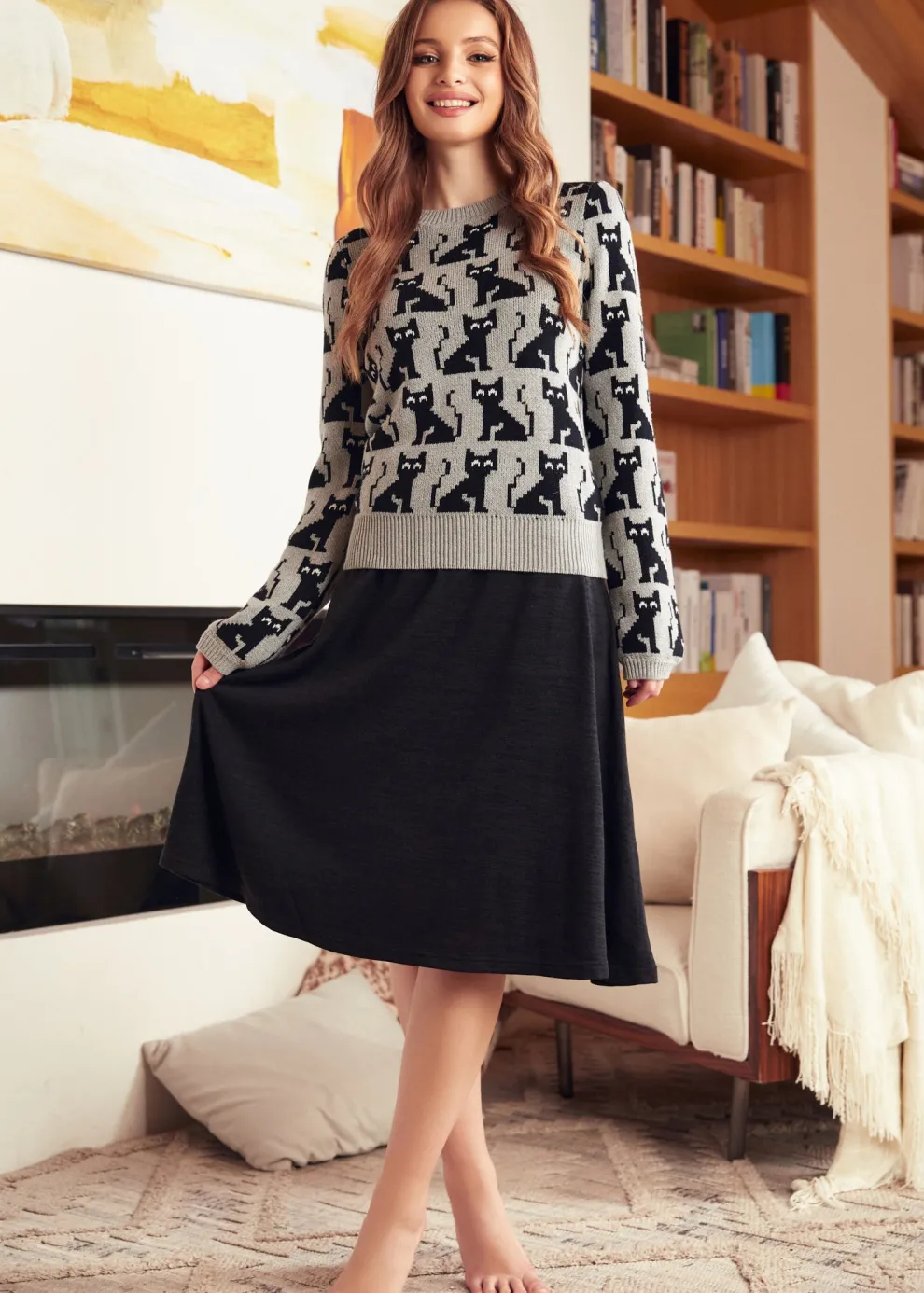 Notes of Nostalgia Crewneck Pullover