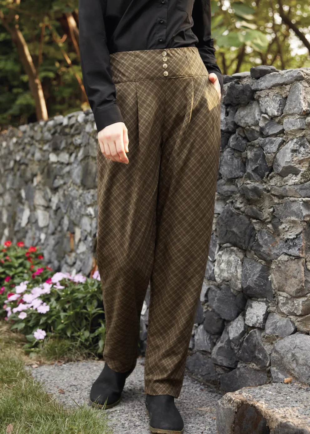Once Upon a Twirl Pleated Trouser