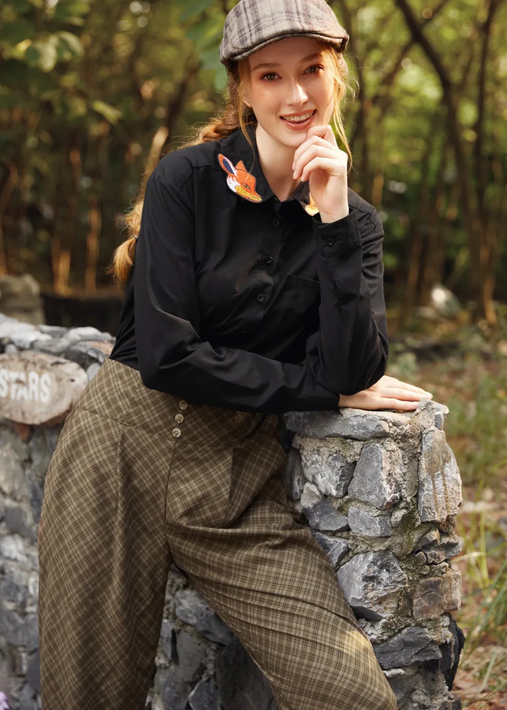 Once Upon a Twirl Pleated Trouser