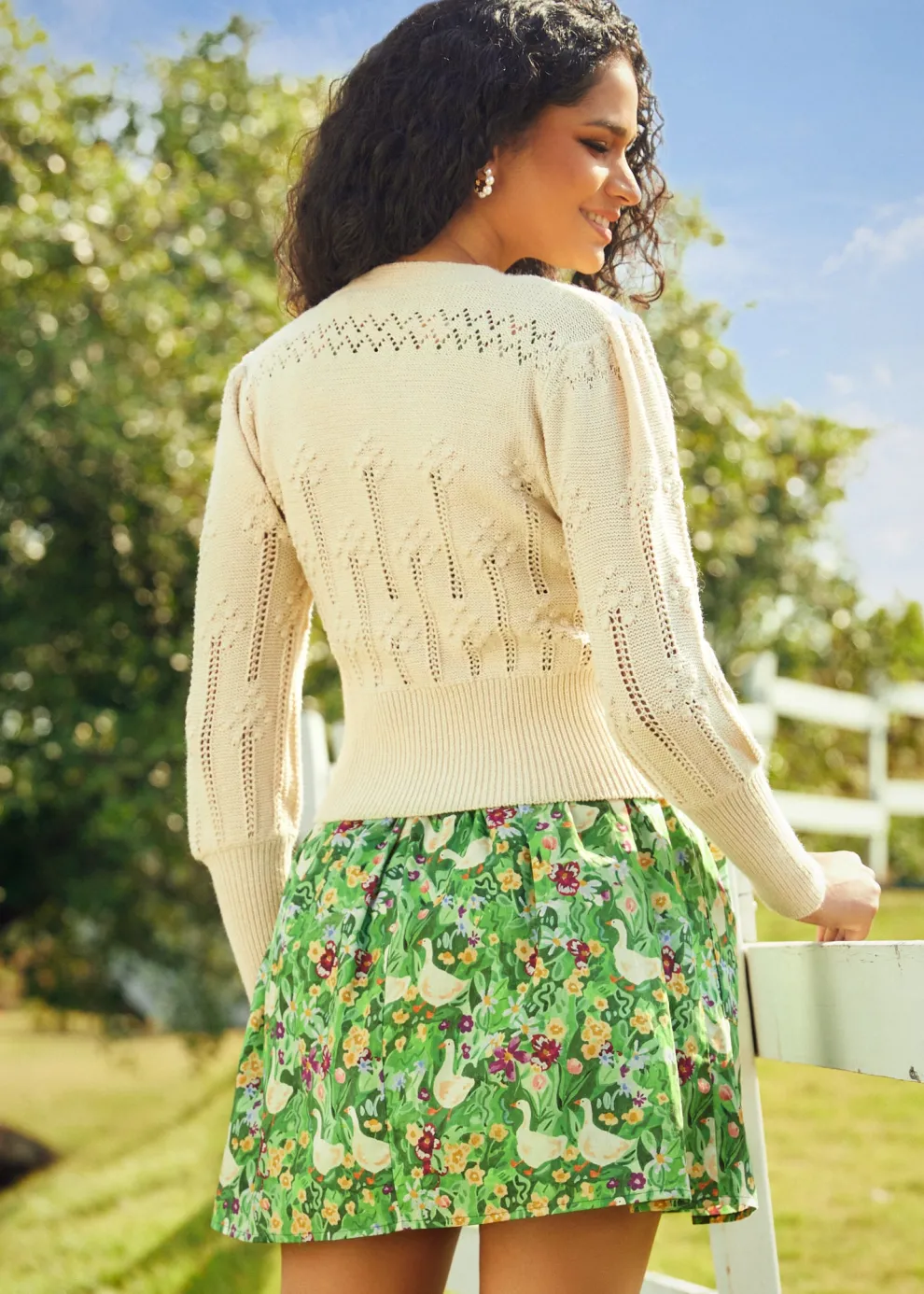 Picnic in the Park V-Neck Cardigan