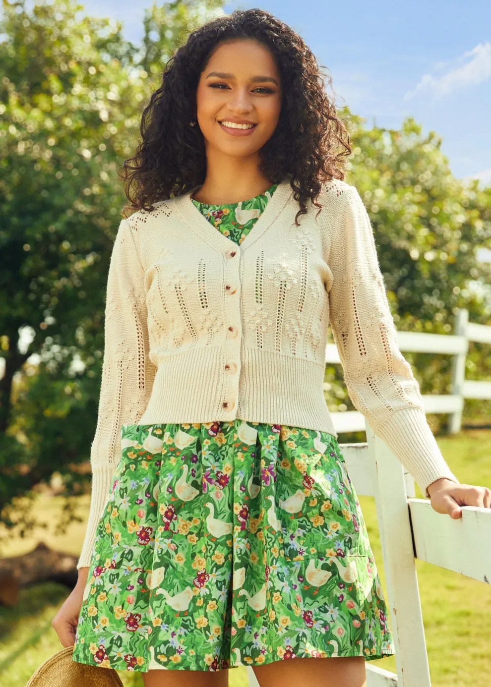 Picnic in the Park V-Neck Cardigan