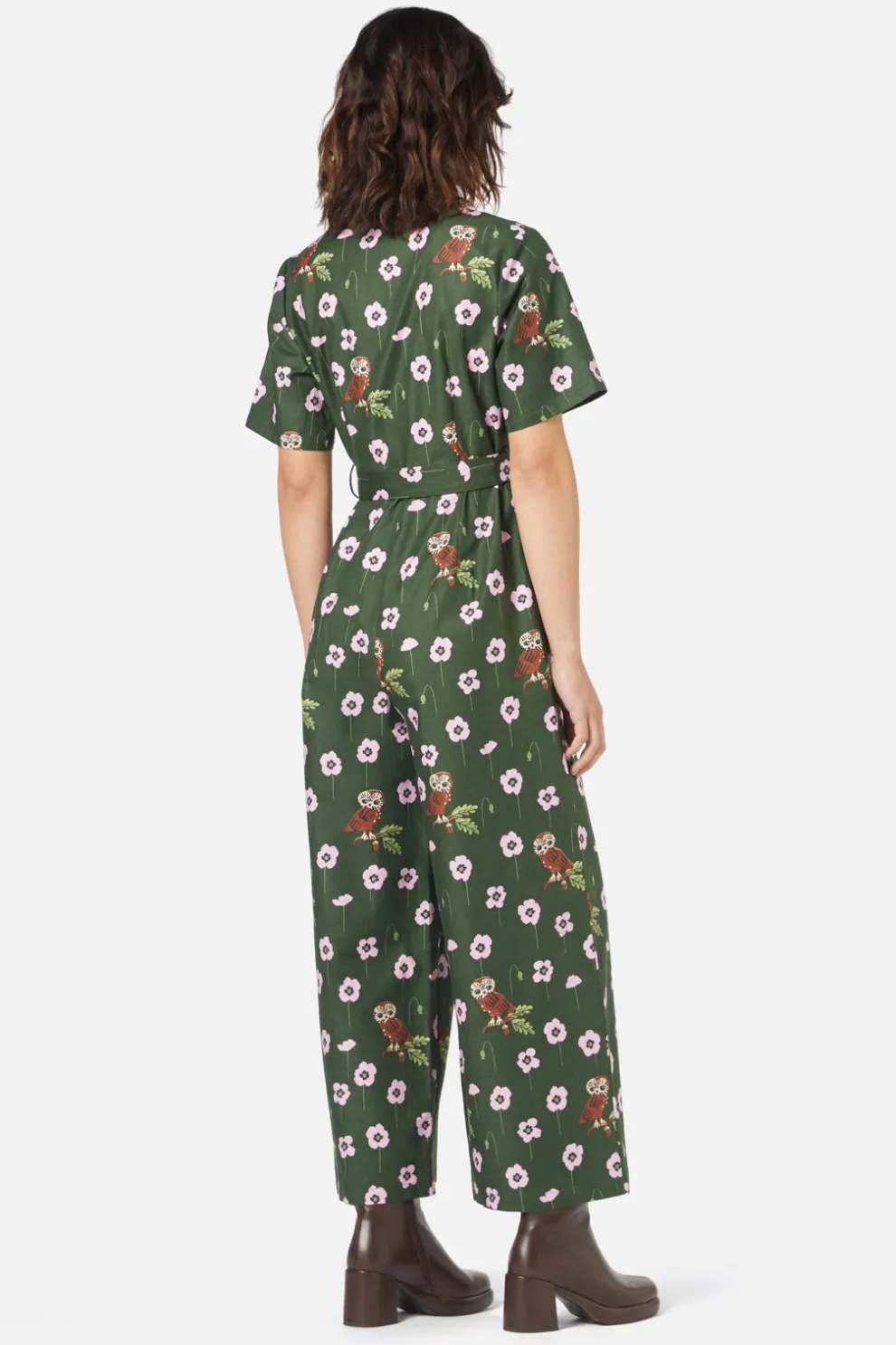 Poppy Owl Jumpsuit
