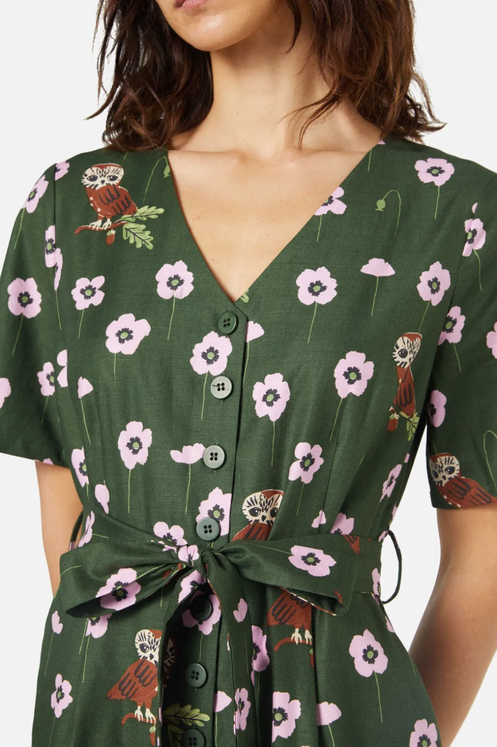 Poppy Owl Jumpsuit