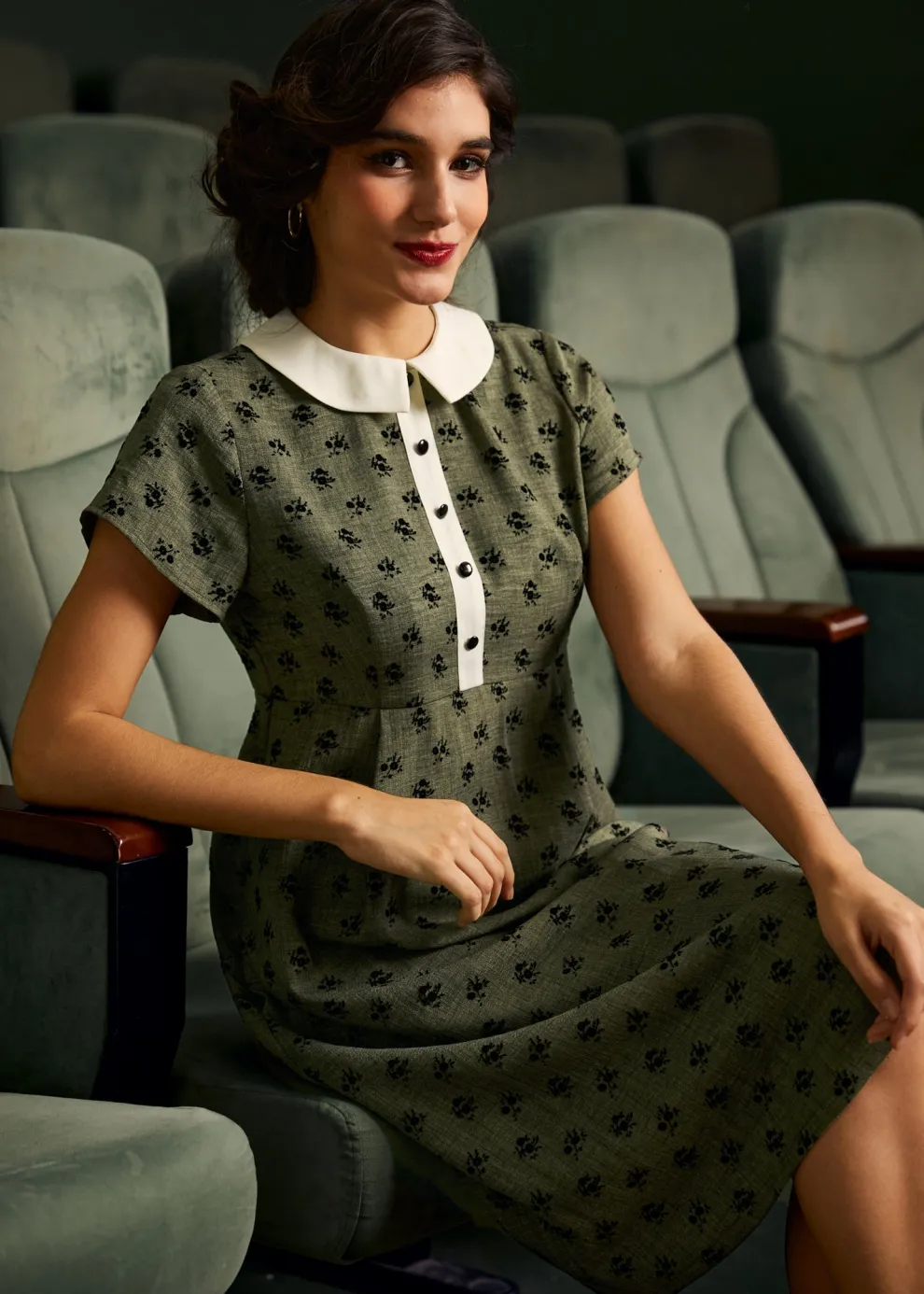 Pretty at the Pumpkin Patch Shirtwaist Dress