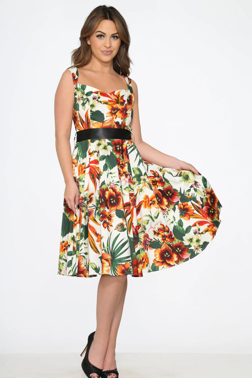 Prince Lily Floral Swing Dress