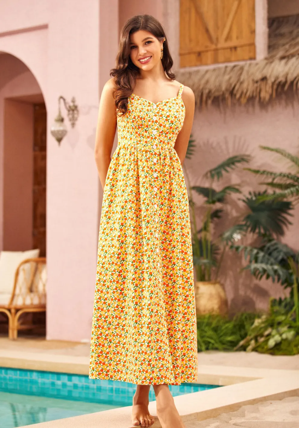 Quite Clearly Charismatic Midi Dress