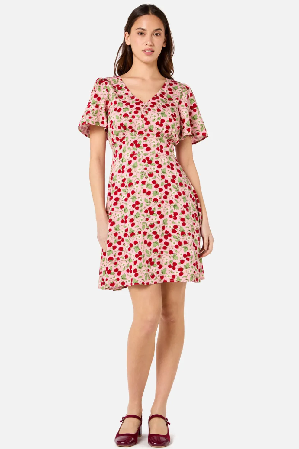 Raspberry Mini Dress