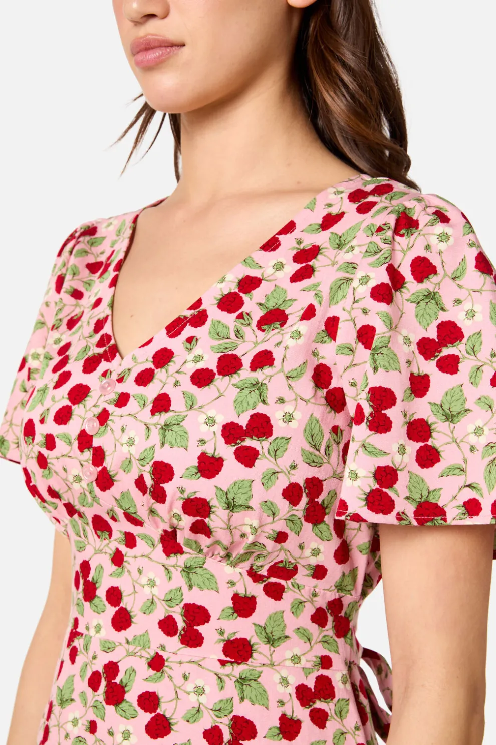 Raspberry Mini Dress