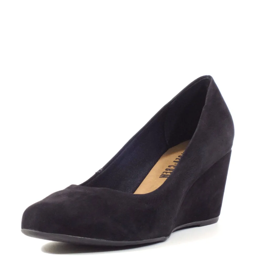 Reign Suede Wedges