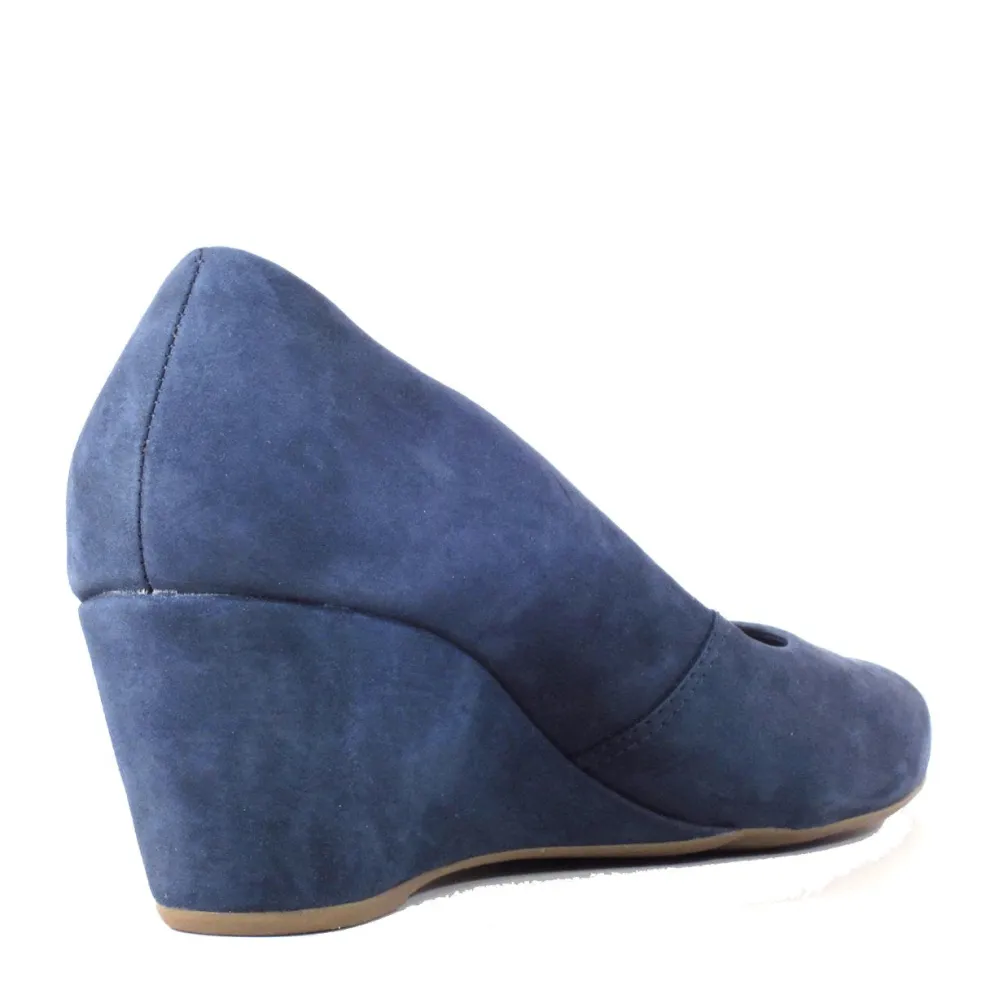 Reign Suede Wedges