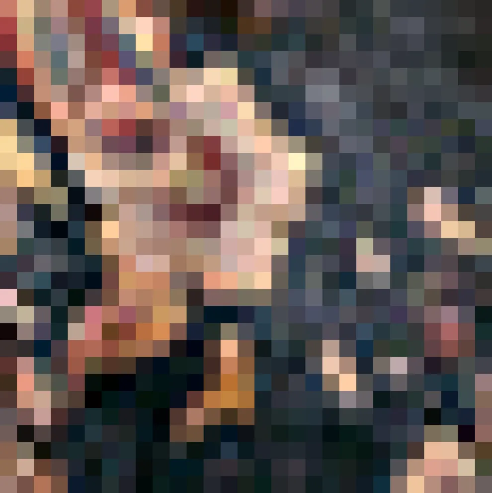 Retro Radiance Fit & Flare Dress