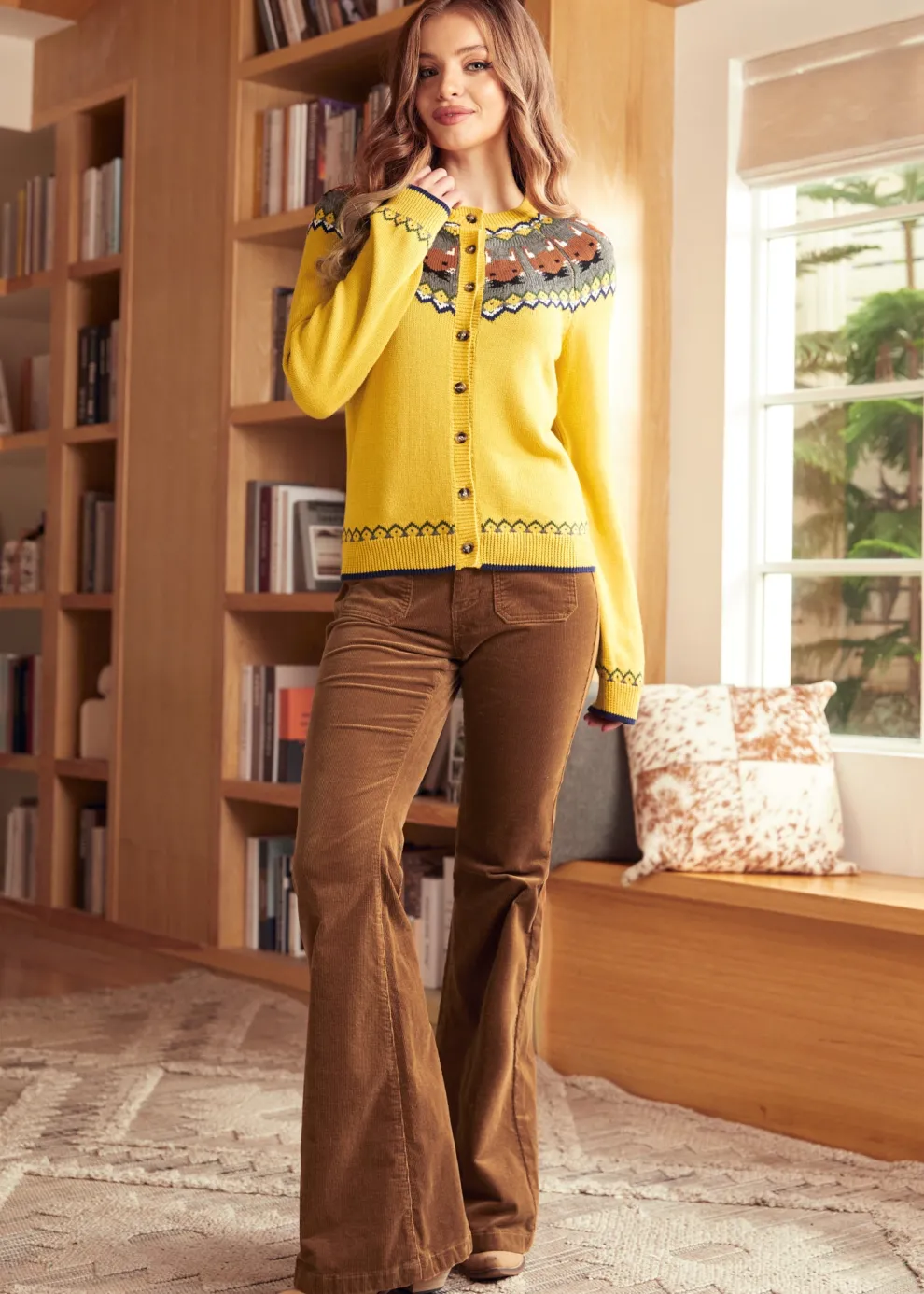 Retro Rebel Raglan Cardigan