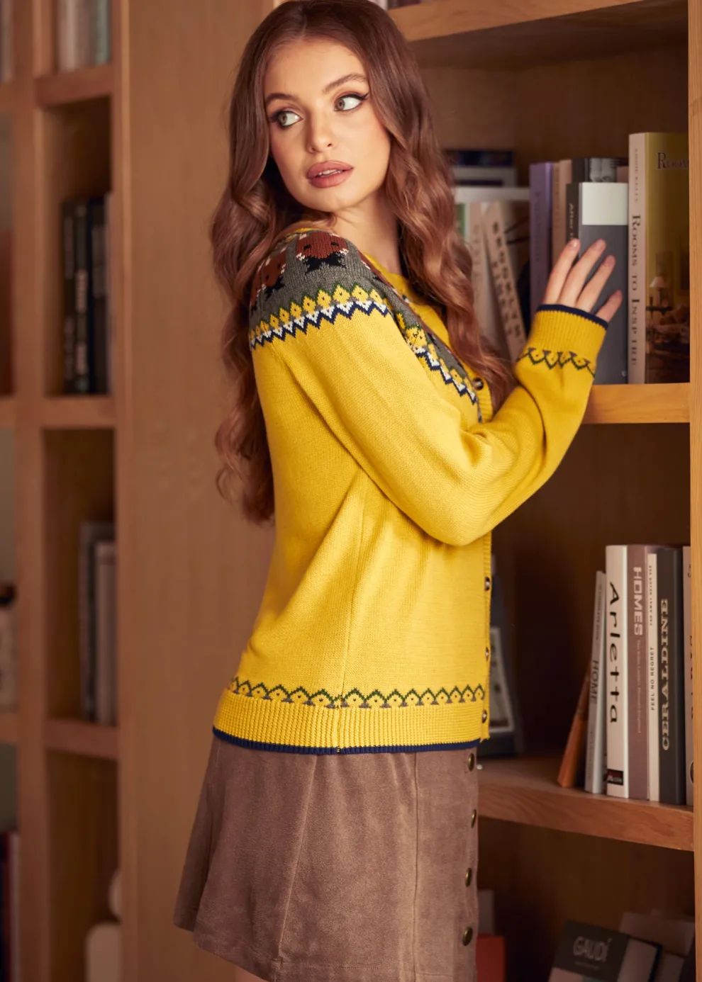 Retro Rebel Raglan Cardigan