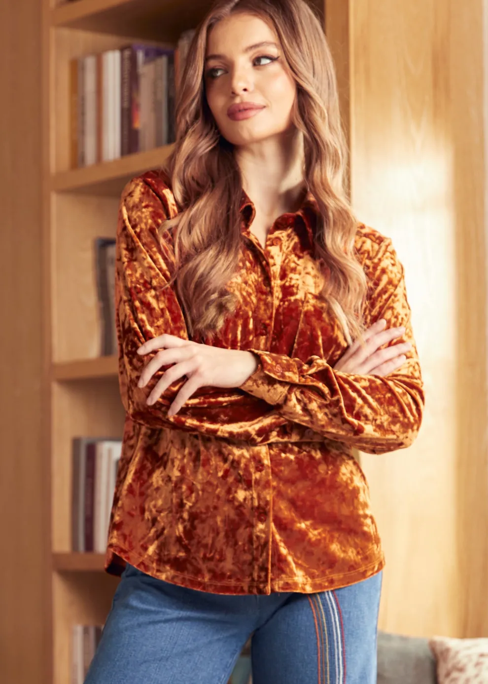 Reveling in the Retro Button Down Shirt