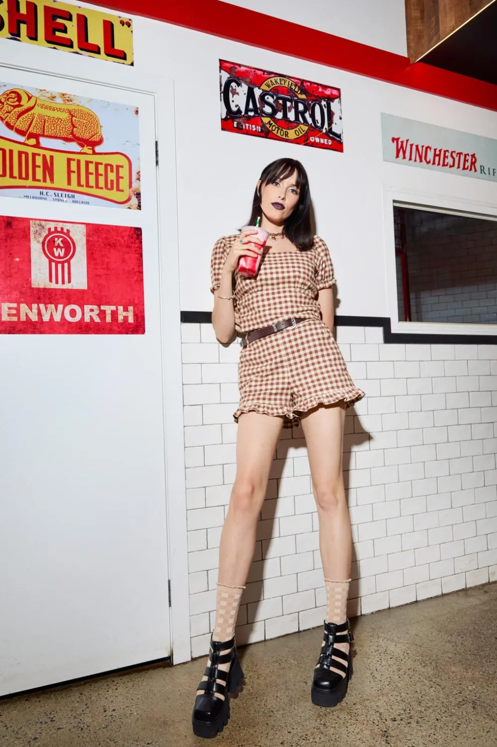 Saloon Gingham Shorts