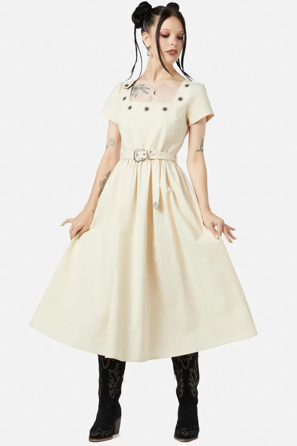 Saloon Midi Dress
