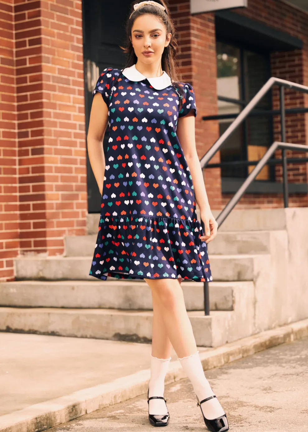 School Days Collared Dress