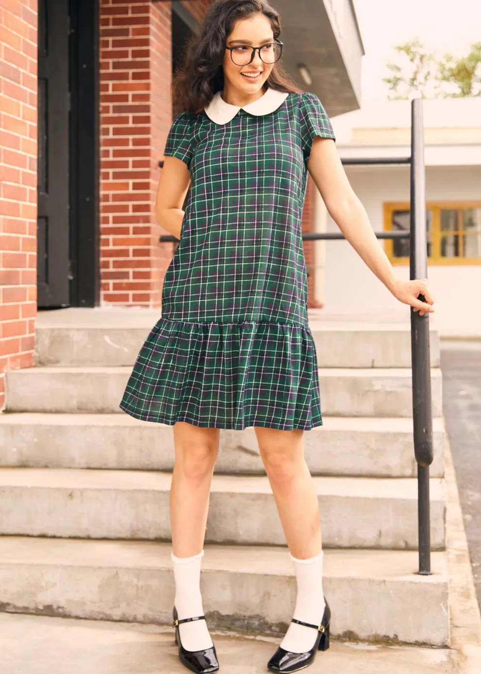 School Days Collared Dress