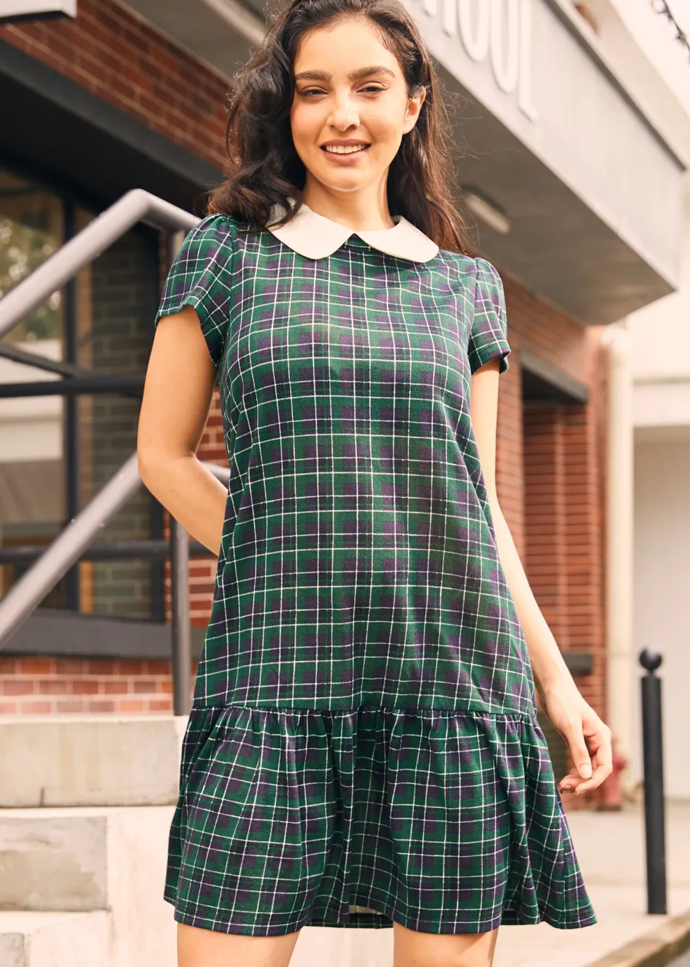 School Days Collared Dress