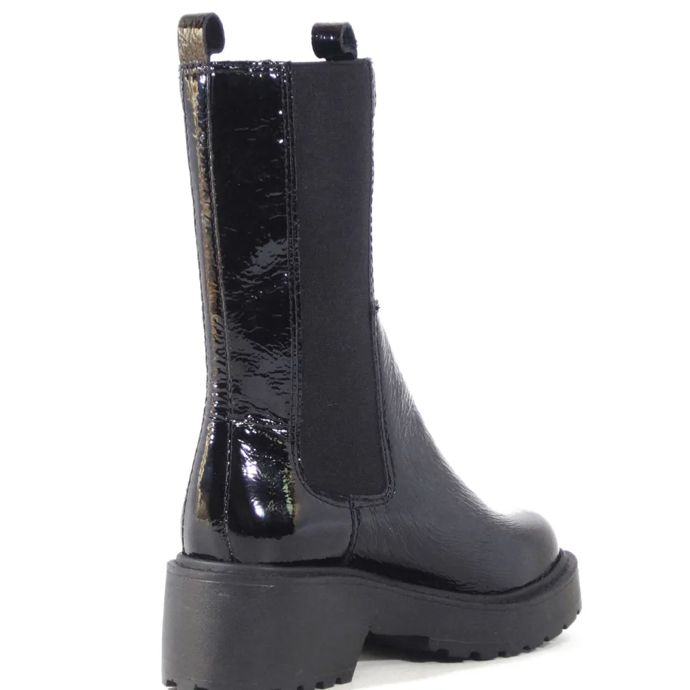 Shadow Leather Booties