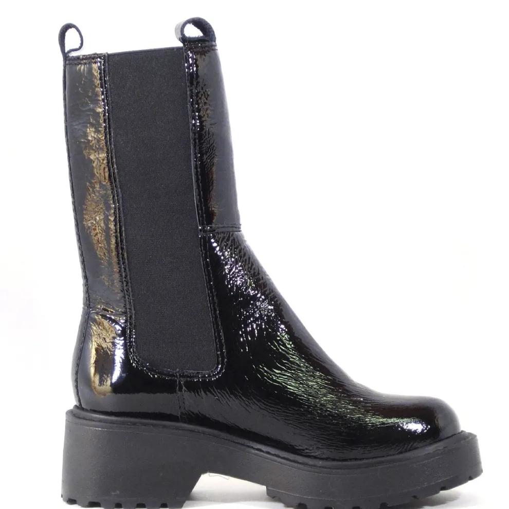 Shadow Leather Booties