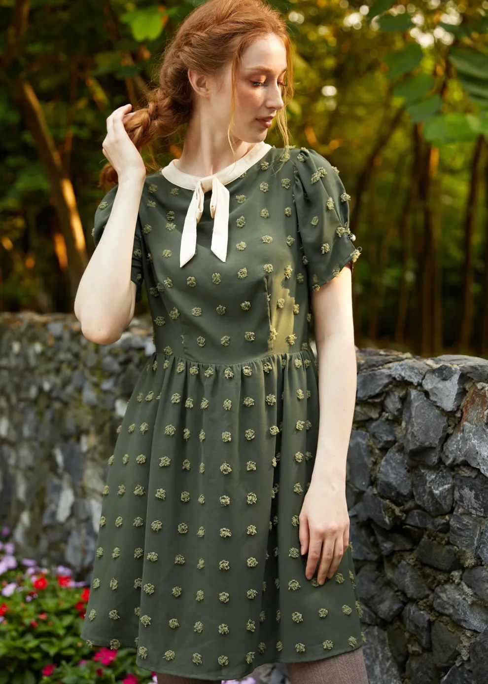 Sitting Pretty Collar Dress
