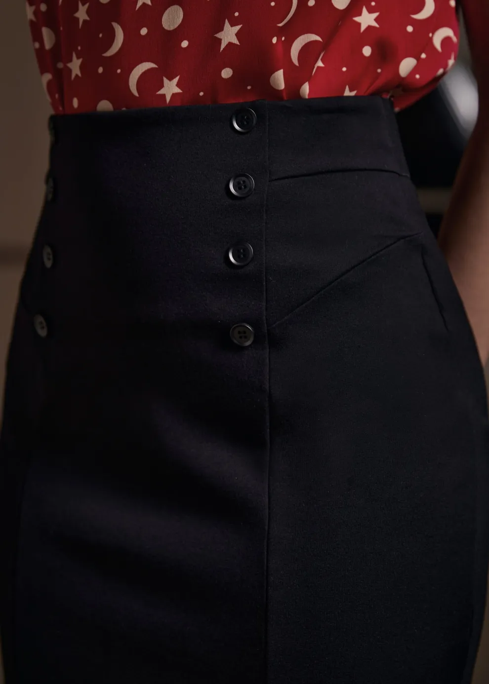 Speakeasy Soirée Pencil Skirt