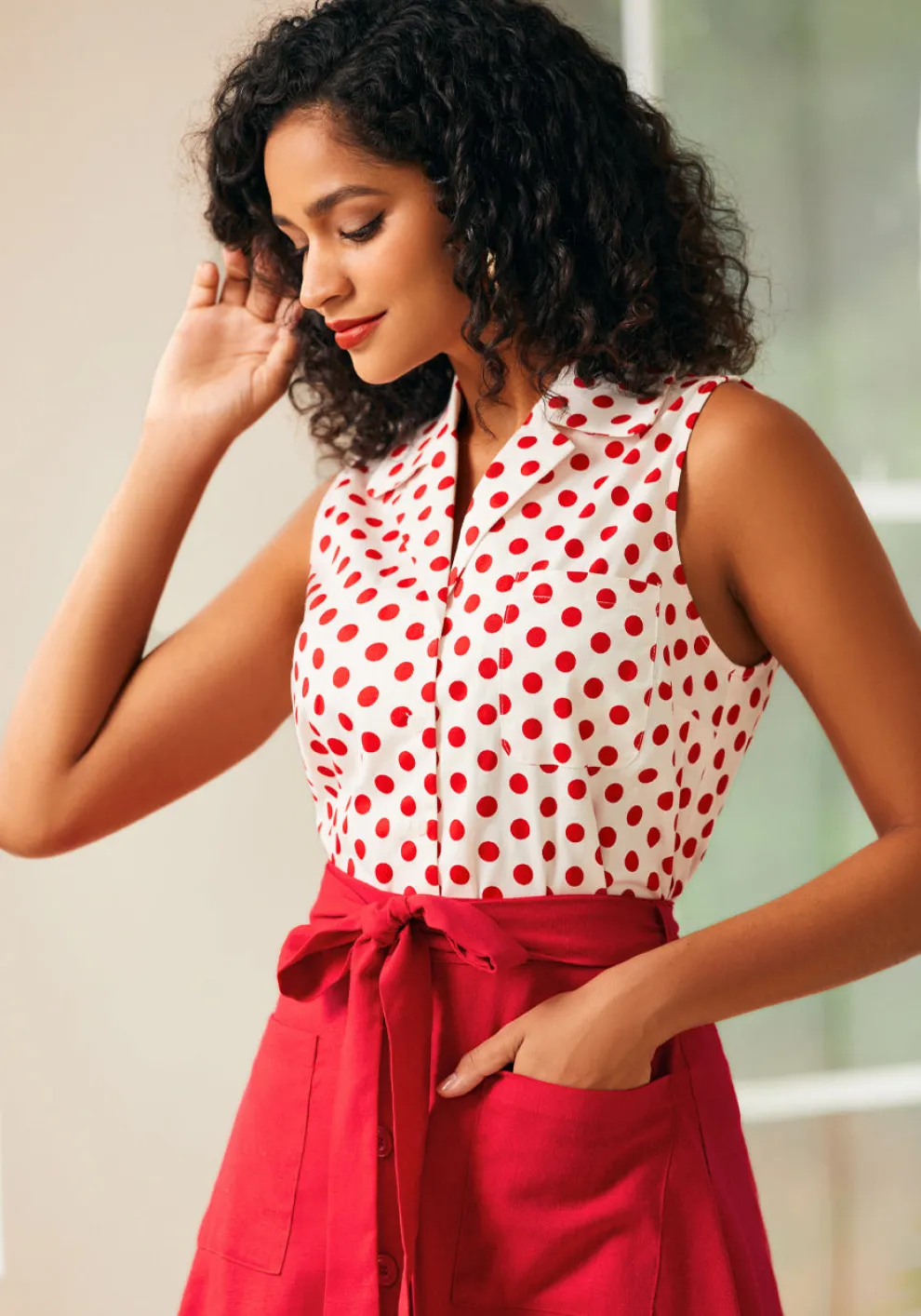 Spotlight Spark Sleeveless Shirt