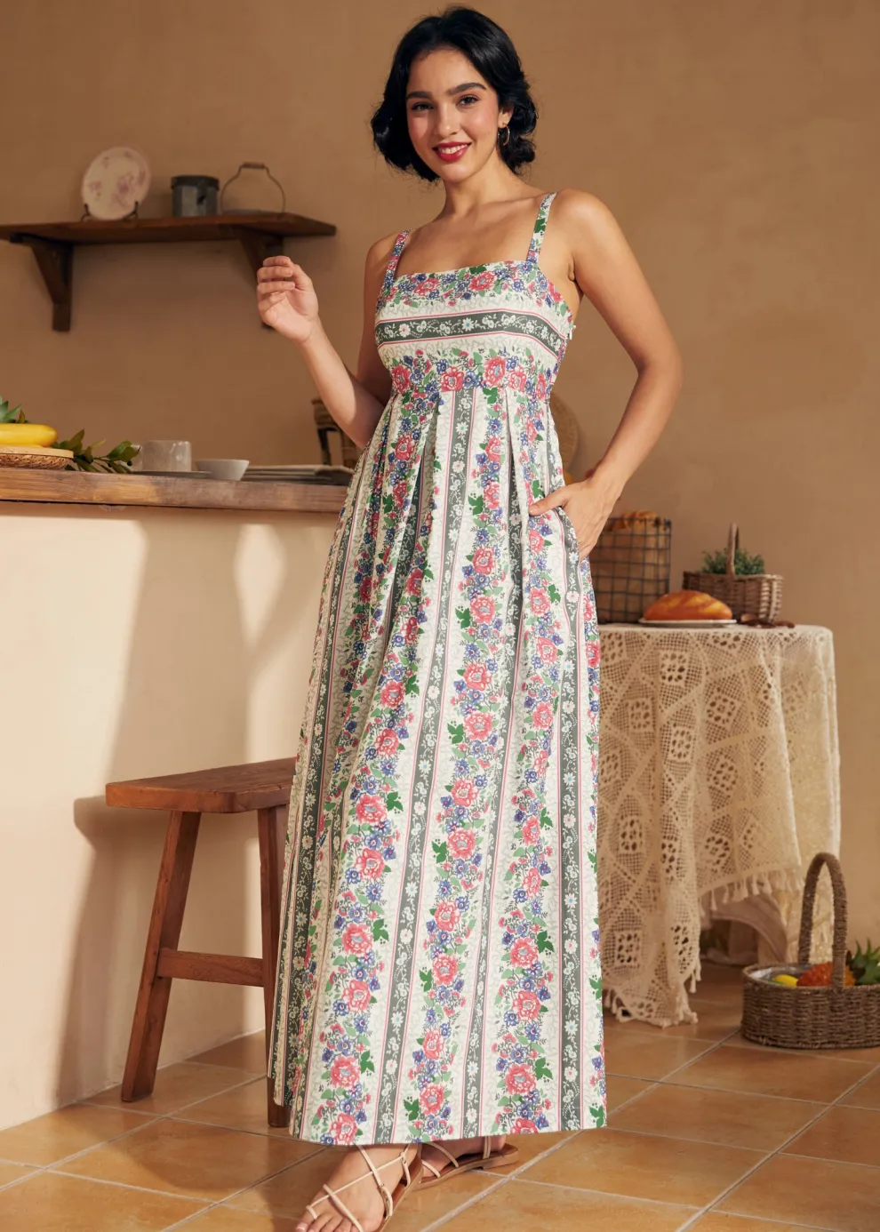 Starlit Stride Maxi Dress