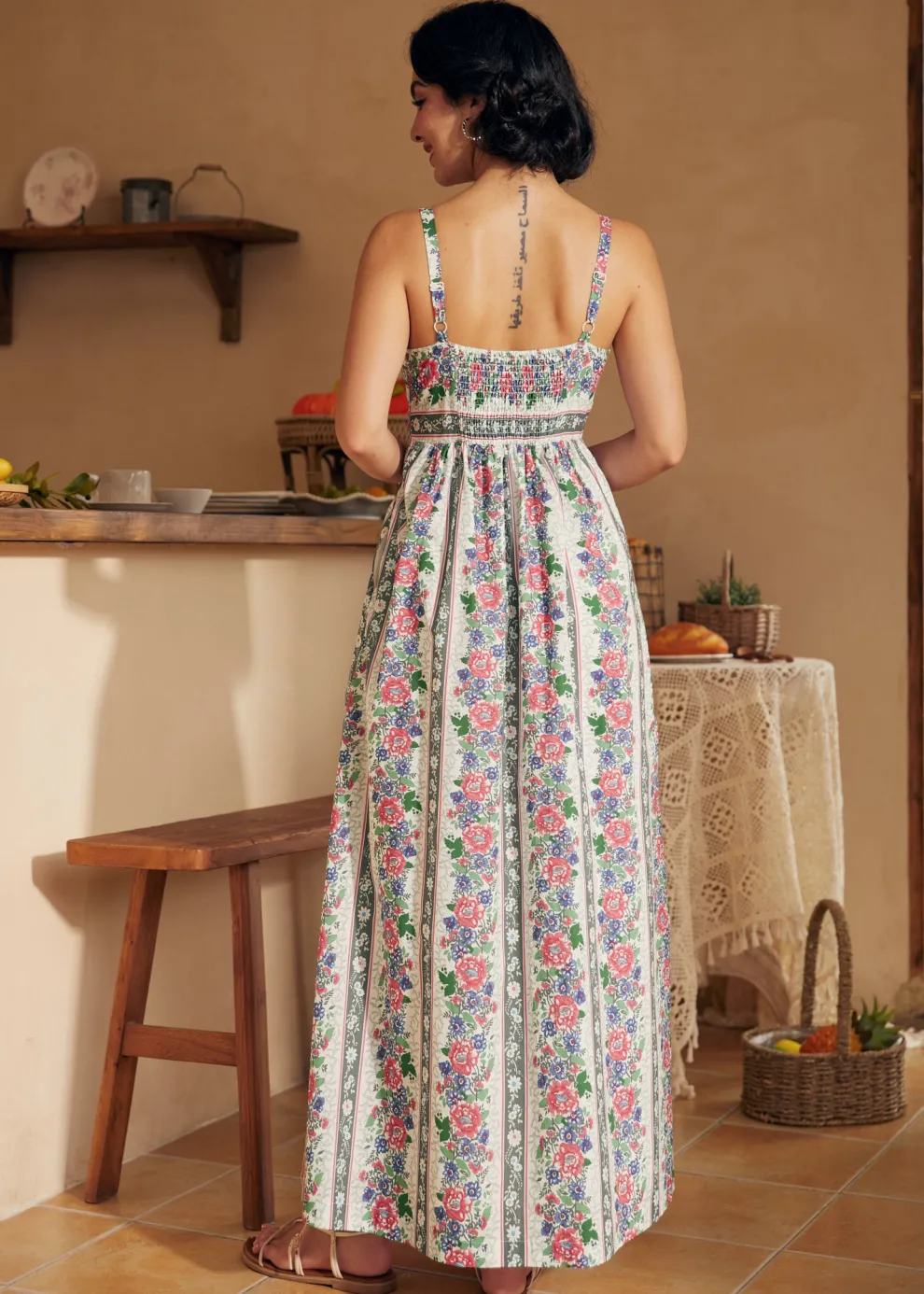 Starlit Stride Maxi Dress