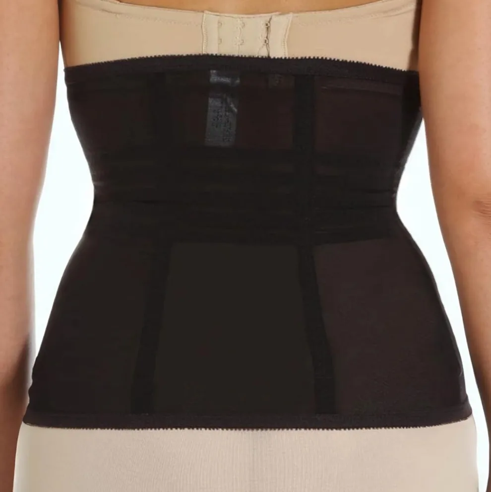 Style 821 | Shapette Powermesh Satin Panel Waist Cincher