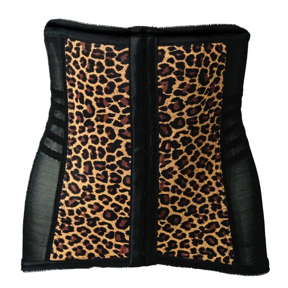 Style 821 | Shapette Powermesh Satin Panel Waist Cincher