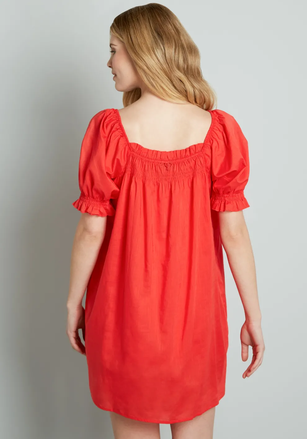 Summertime Garden Stories Smocked Mini Dress