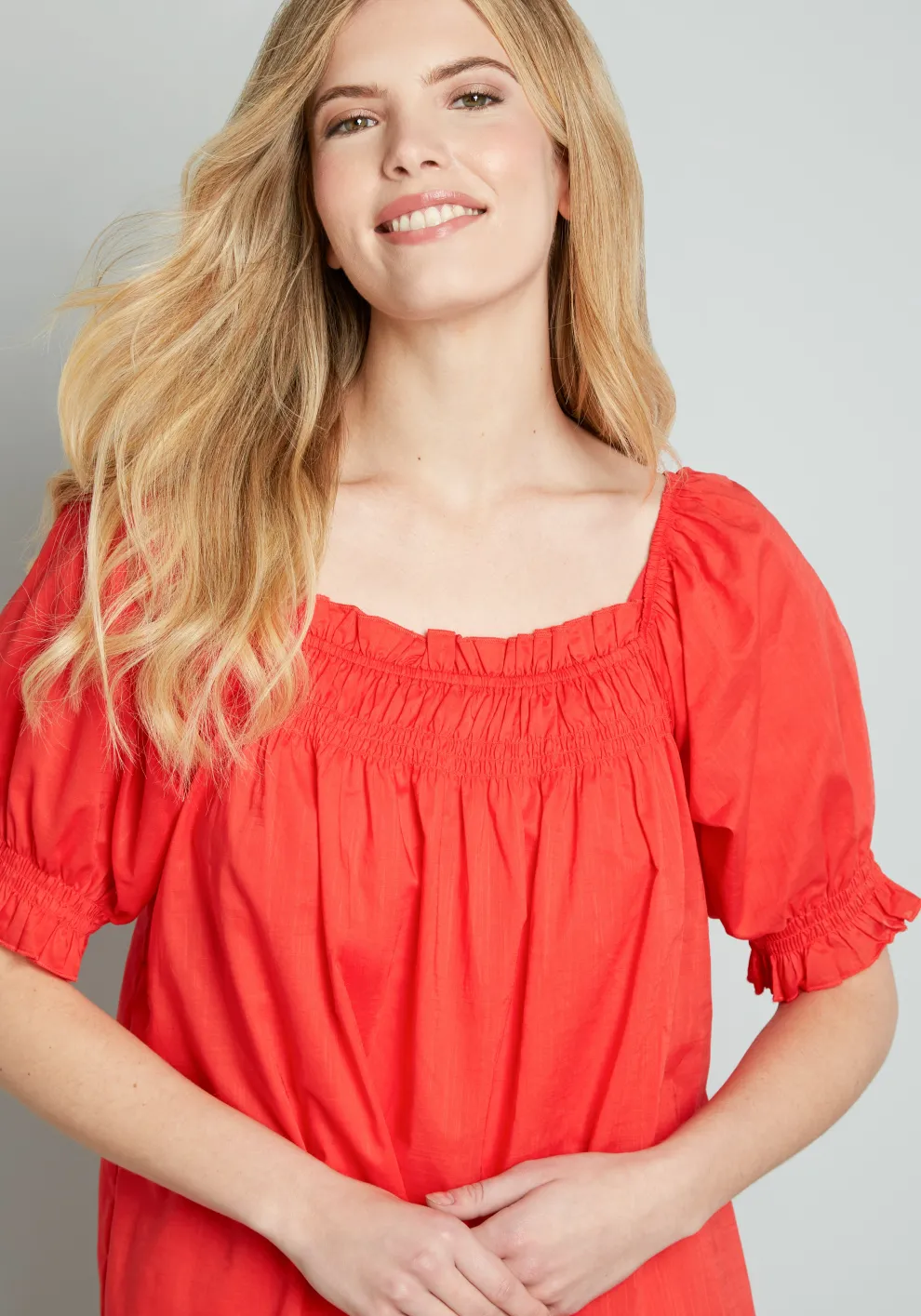 Summertime Garden Stories Smocked Mini Dress