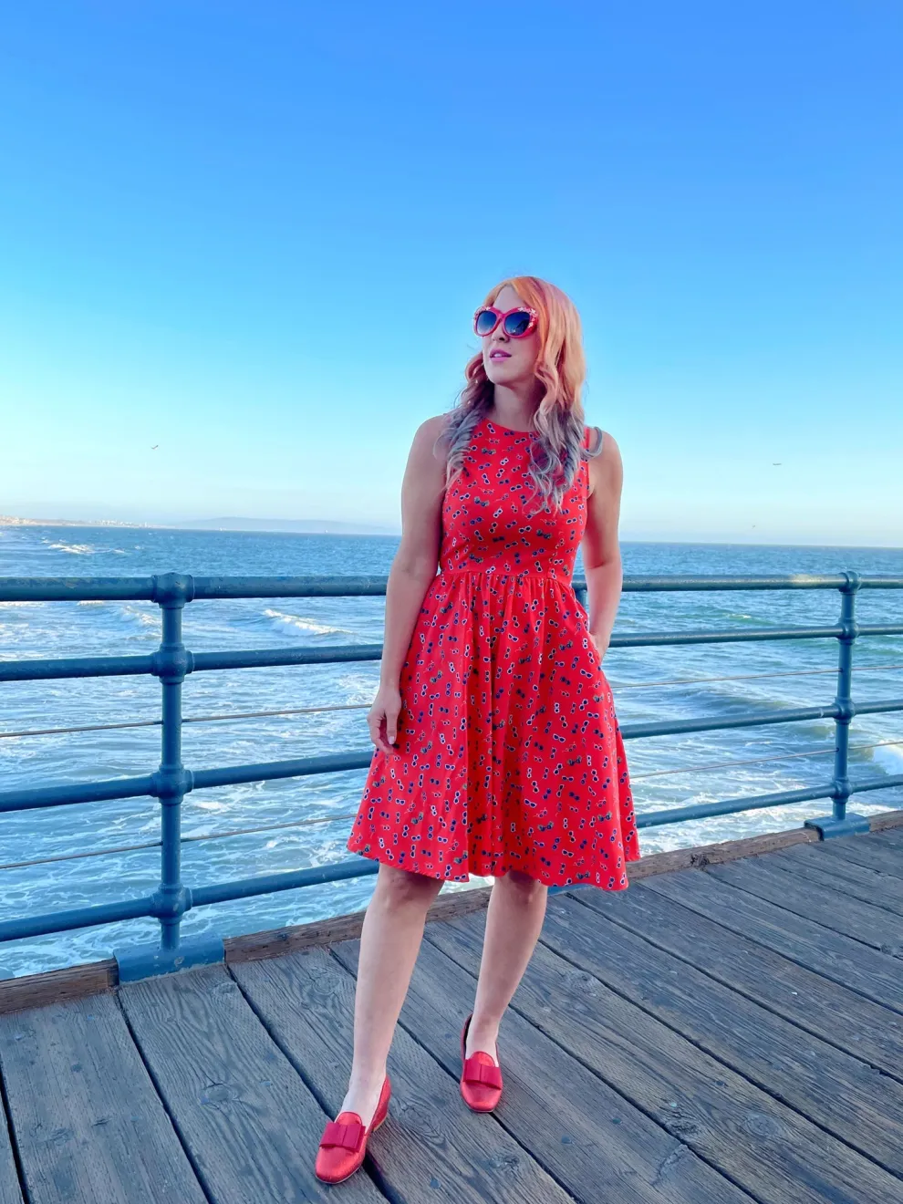 Sunglasses Vintage Dress