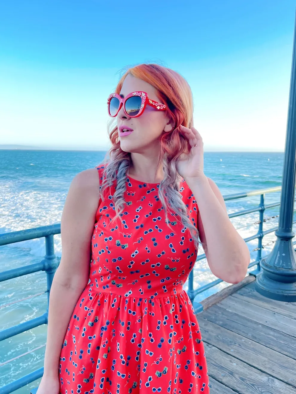 Sunglasses Vintage Dress