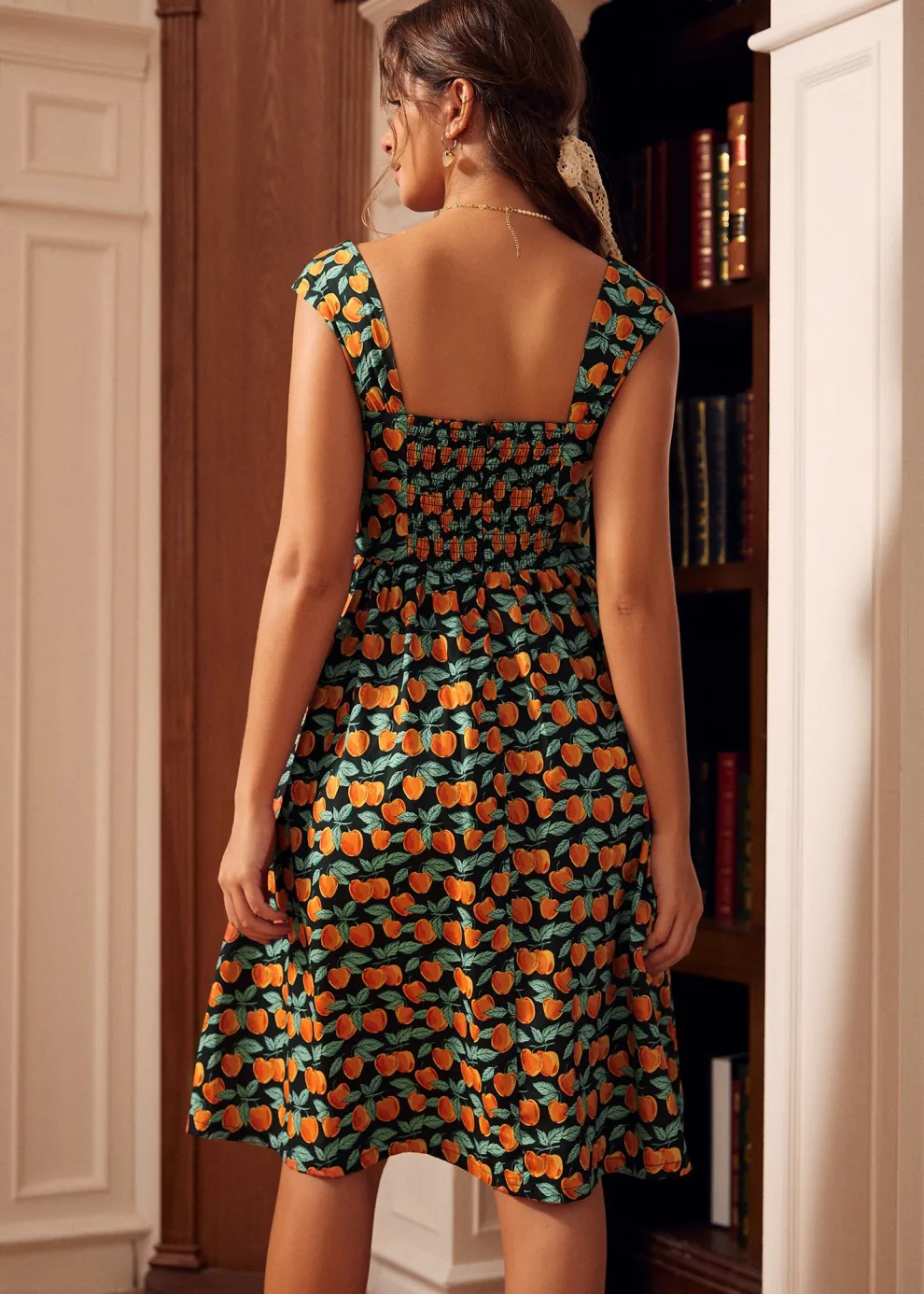 Sun-Kissed Fairytale Midi Dress