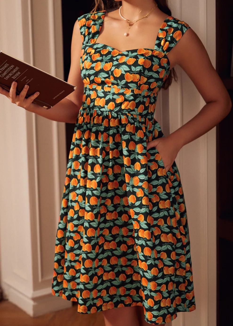 Sun-Kissed Fairytale Midi Dress