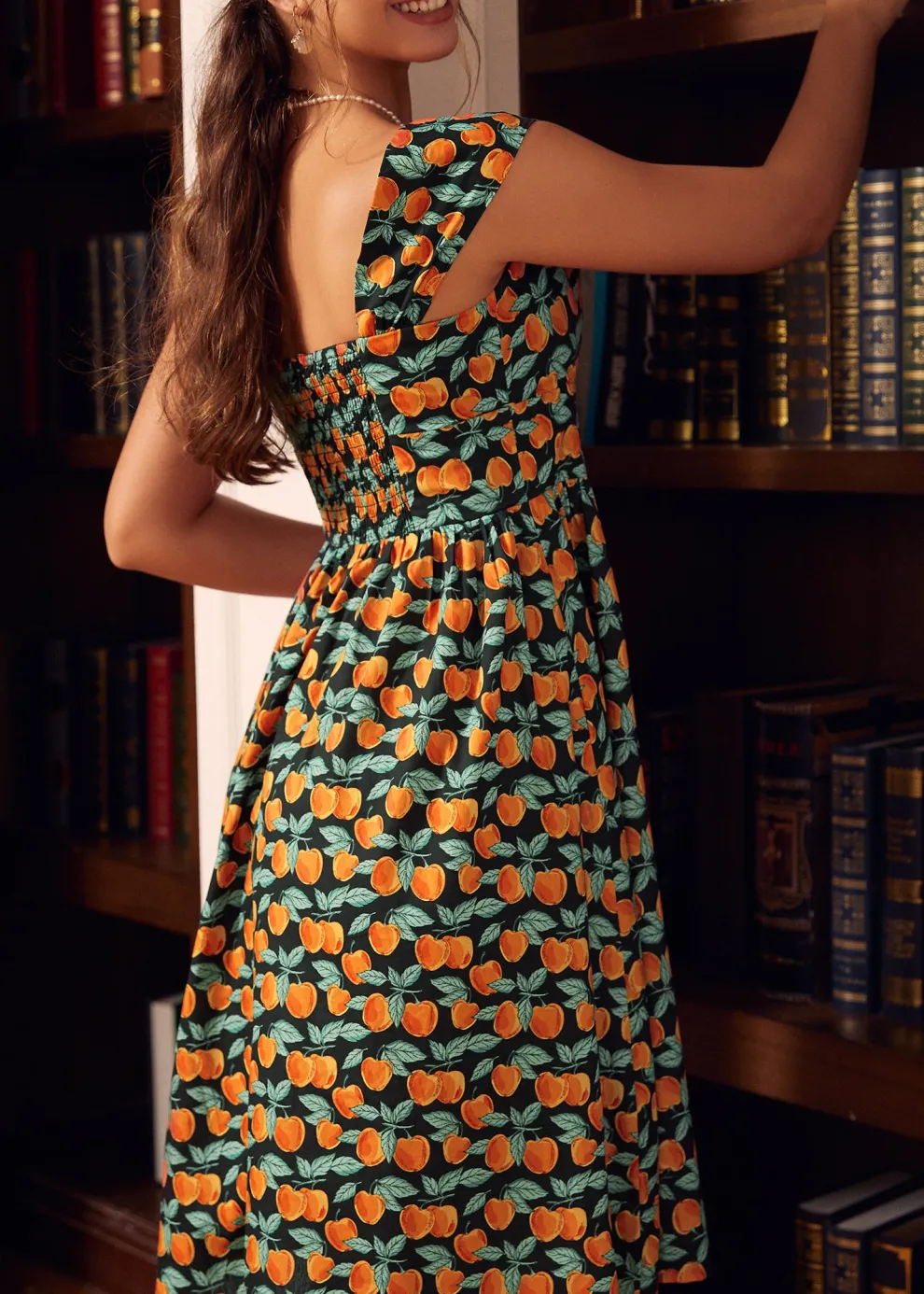 Sun-Kissed Fairytale Midi Dress