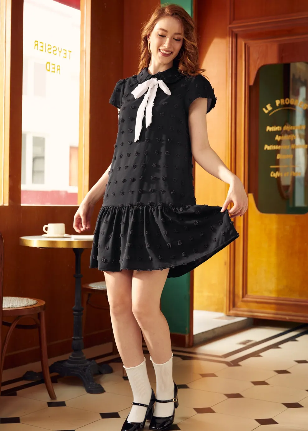 Sweet as Pie Ruffle Dress