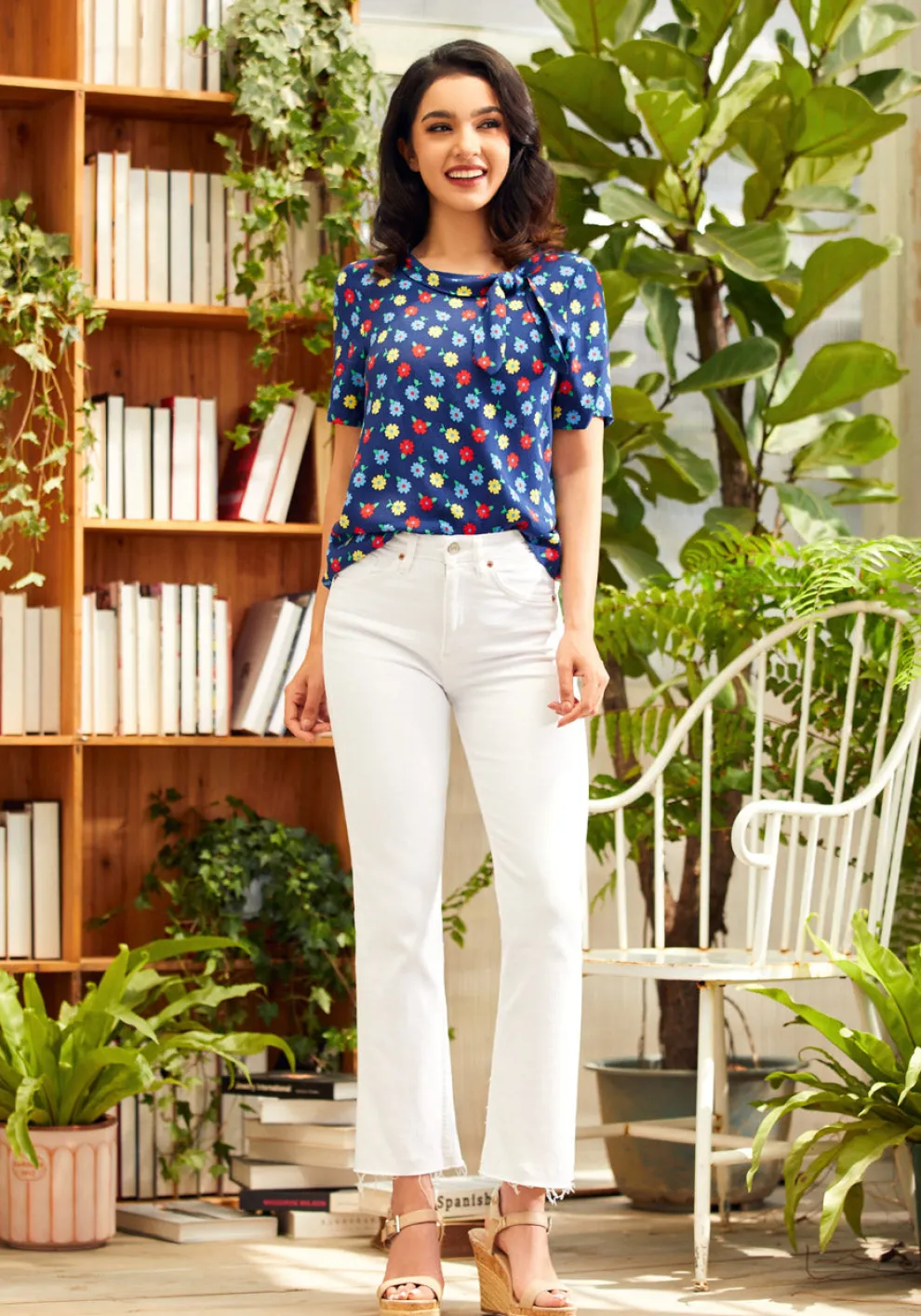 Taken To Traveling Blouse