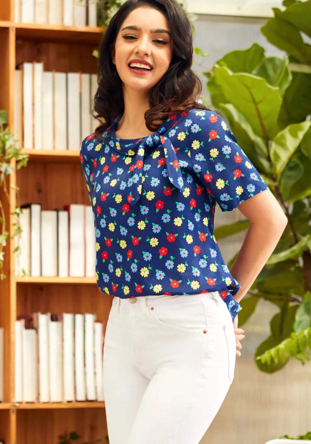 Taken To Traveling Blouse