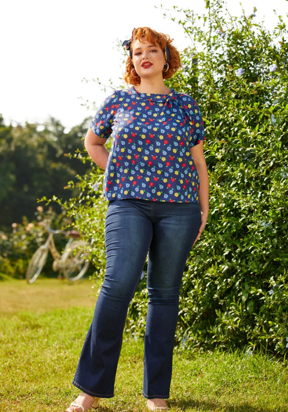 Taken To Traveling Blouse