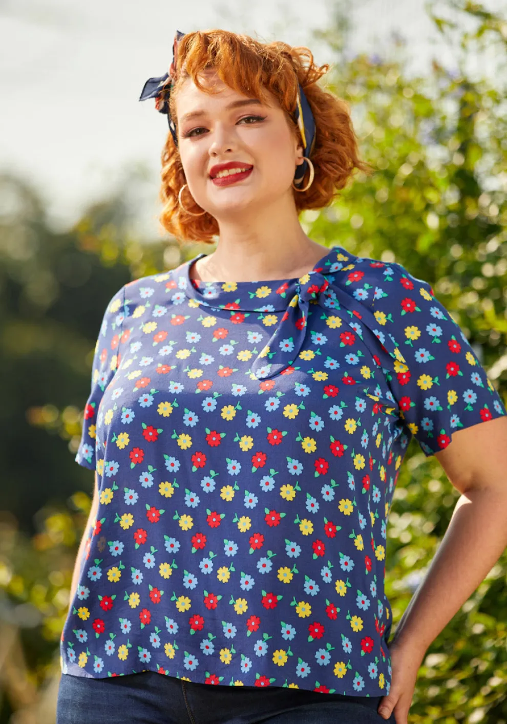 Taken To Traveling Blouse