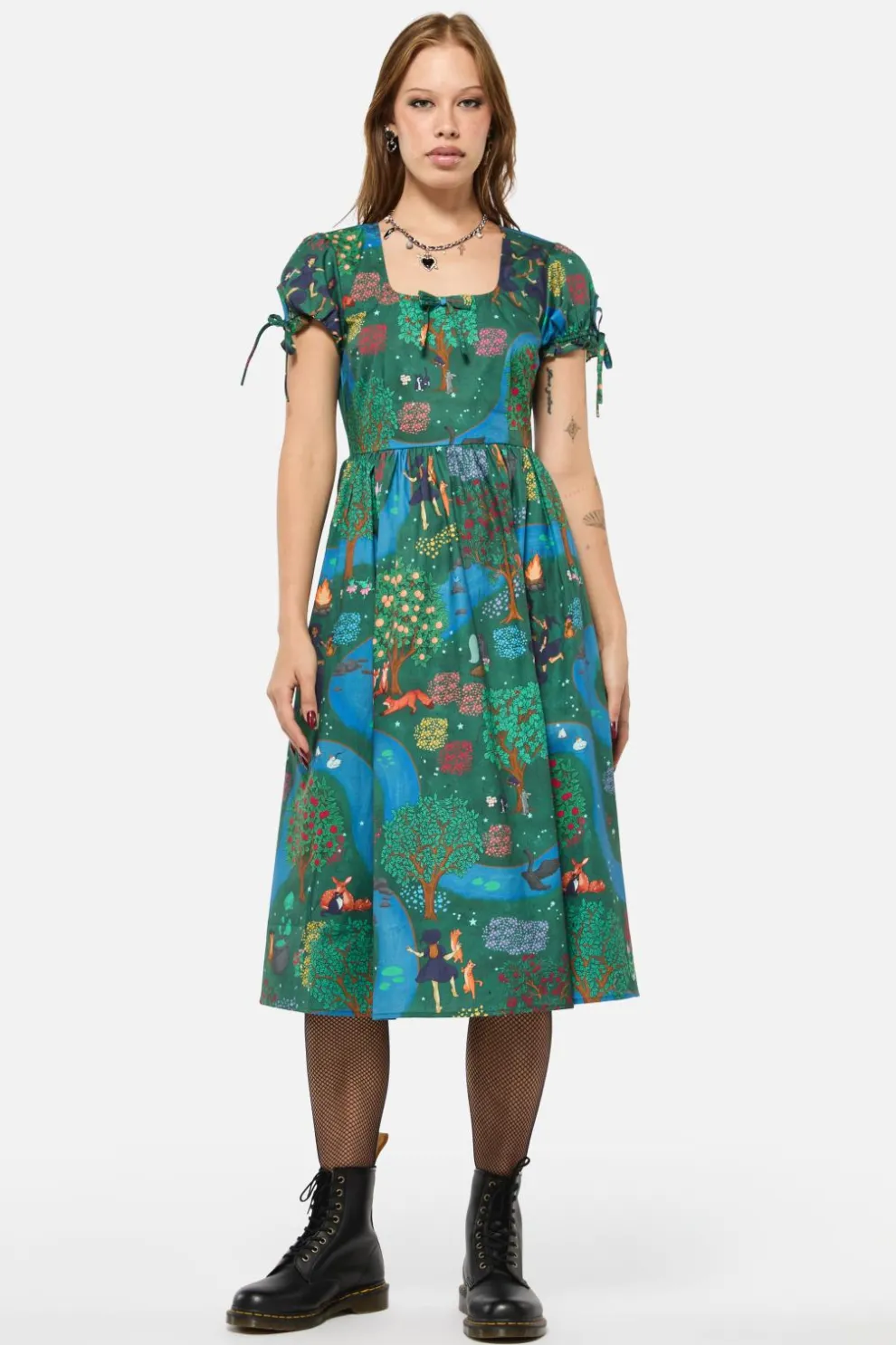 Tapestry Of Life Midi Dress