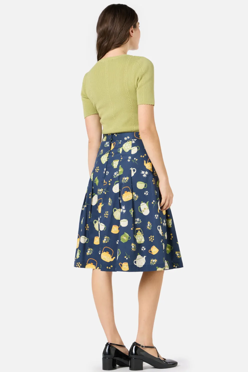 Tea Time Pleat Skirt
