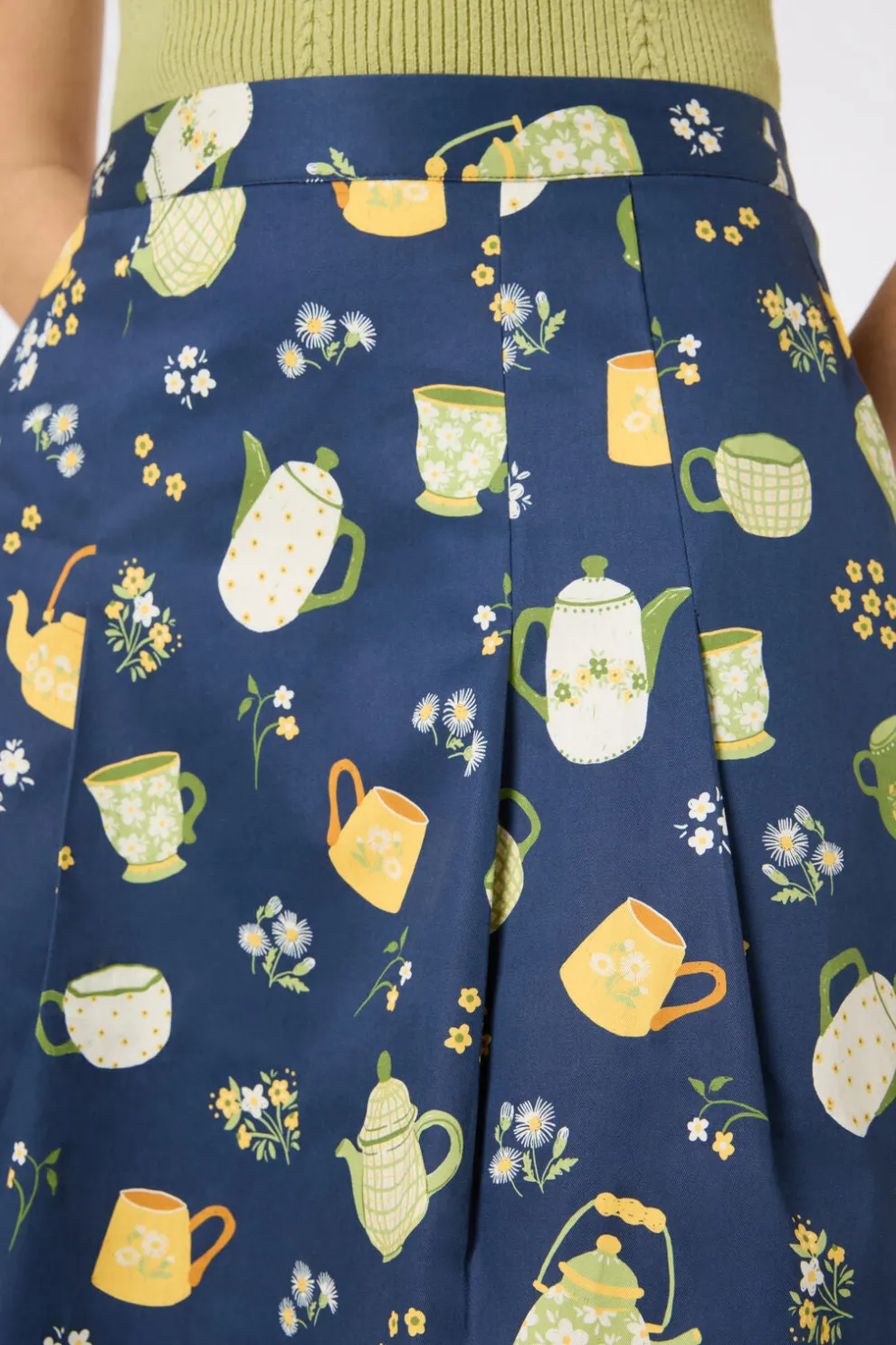 Tea Time Pleat Skirt