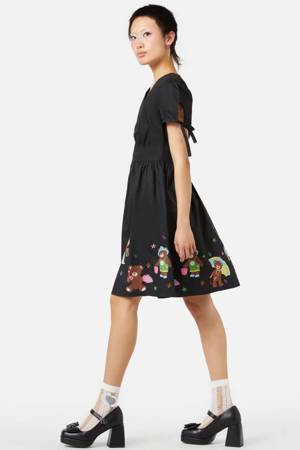 Teddy Bear Border Dress